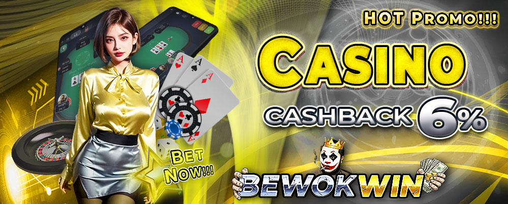 BONUS KASINO CASHBACK 6%!!!